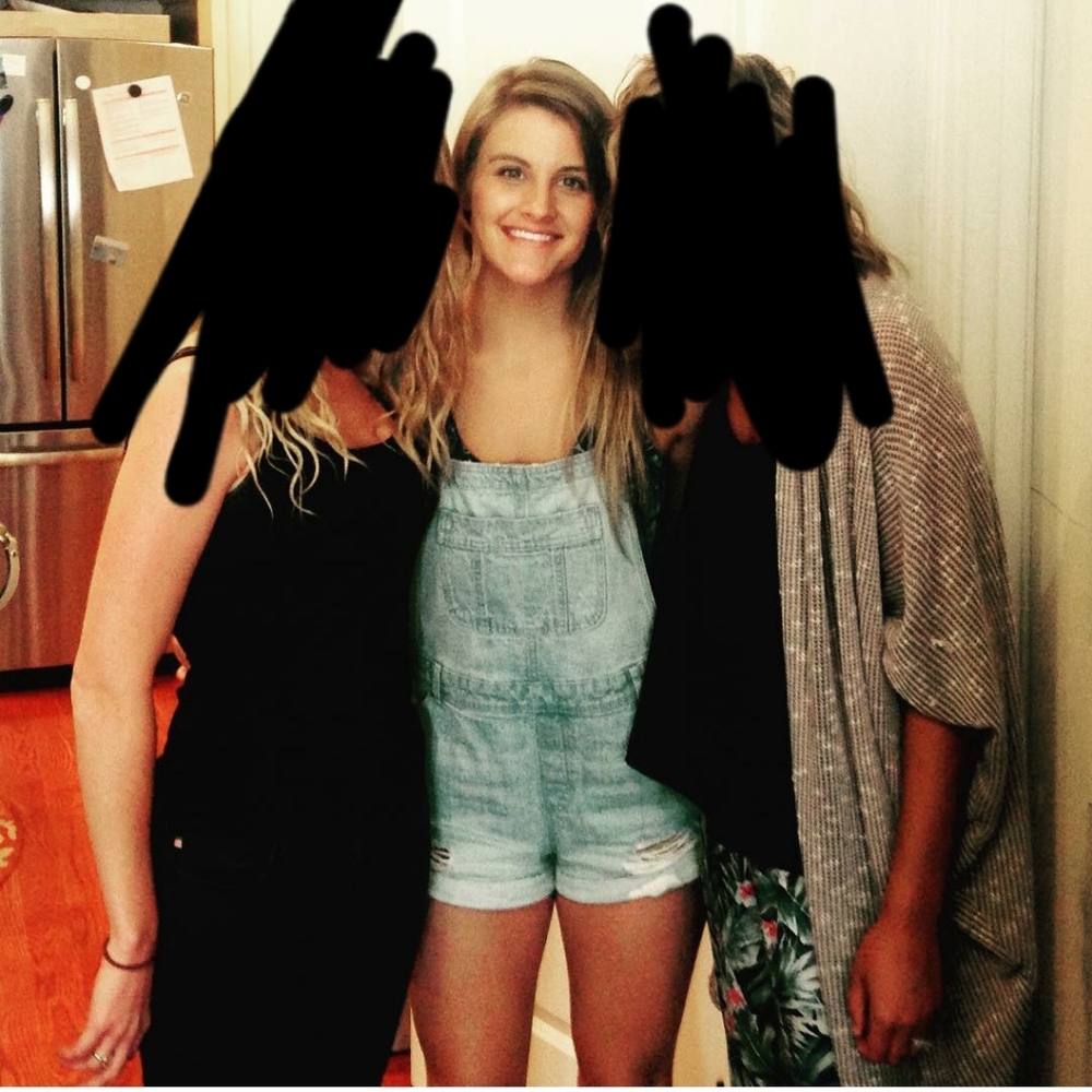 2/$30🖤Faded blue H&M overalls